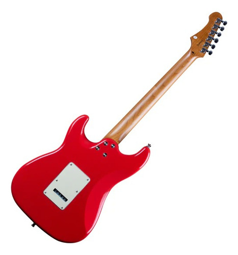 Guitarra Electrica Coral Red Jet Guitars Js400 Color Rojo Material Del Diapasón Maple Orientación De La Mano Diestro