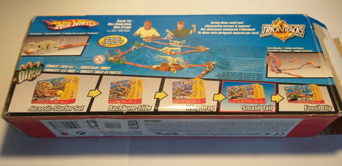 Pista Hot Wheels Trick Tracks Dino Smash Tail (Usado)