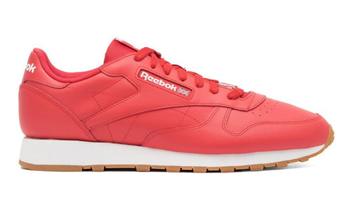 Tenis Mujer Reebok Classic Leather - Rojo