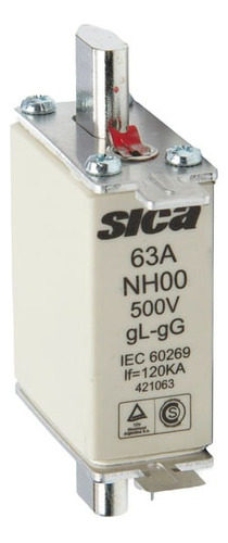 Fusible Nh 63amp Tamaño 00 - Sica