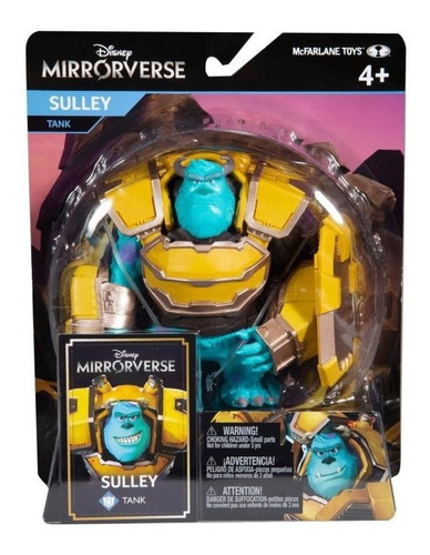 Sulley Disney Mirrorverse Mcfarlane Action Figure Monsters