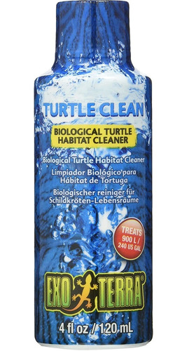 Turtle Clean Limpiador Biológico De Hábitat De Tortugas 120