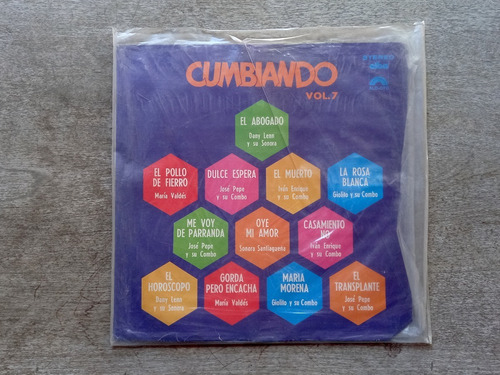 Disco Lp Varios - Cumbiando Volumen 7 (1975) Chile R100