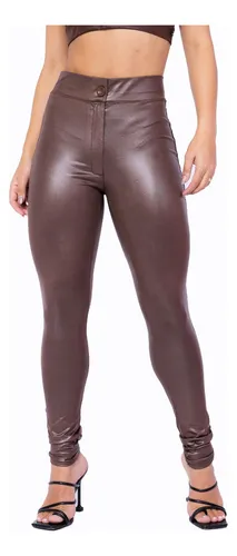 Calça disco store marrom