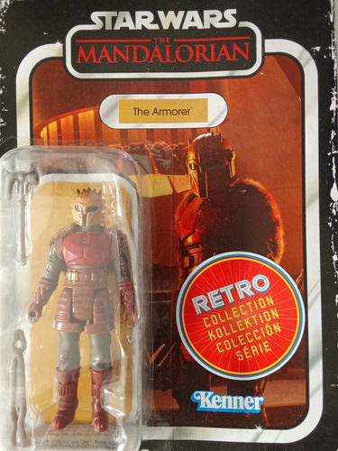 Star Wars The Mandalorian Retro Collection - The Armorer (Usado)