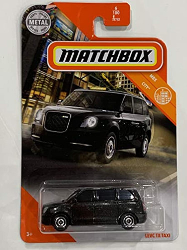 2020 Mbx City #6/100, Levc-tx Taxi (negro)