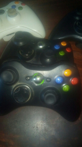 Controles De Xbox A Pilas Y Cable Funcionando Bien Se Prueba