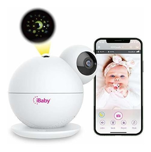Monitor Inteligente Para Bebés Ibaby M8 2k, Visión Nocturna 