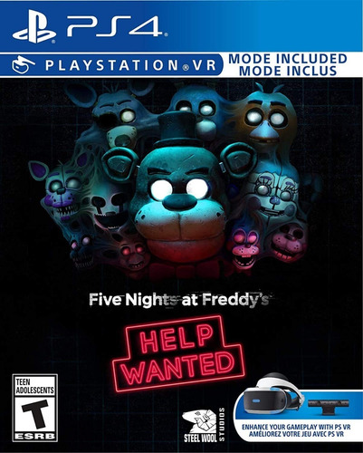 Imagen 1 de 2 de Ps4 Five Nights At Freddys Help Wanted / Fisico