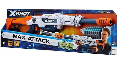 Arma Lanza Dardos Max Attack Zuru X-shot Excel 17mts