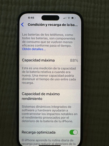 Apple iPhone 14 Pro Max (128 Gb) - Morado Oscuro Color Violeta (Usado)