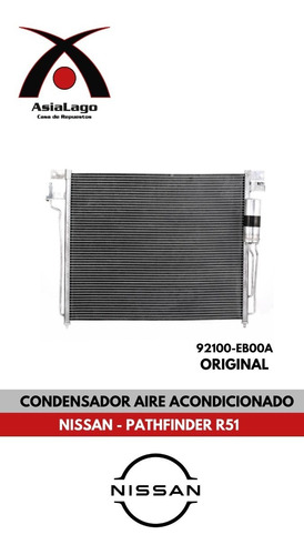 Condensador Aire Acondicionado Nissan Pathfinder R51 