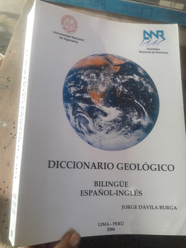 Libro Diccionario Geologico Bilingüe Español-ingles Burga