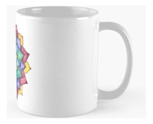 Taza Mandala Flor De Loto Calidad Premium