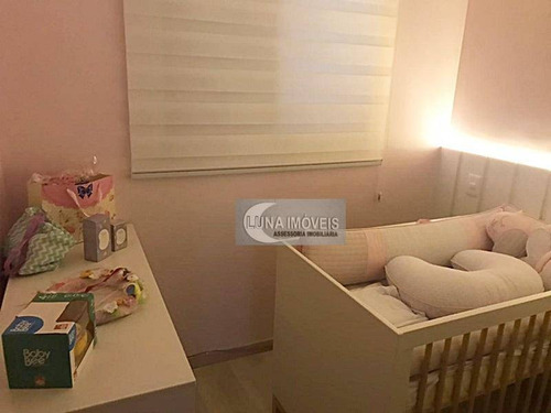 Imagem 11 de 11 de Apartamento Com 3 Dormitórios À Venda, 62 M² Por R$ 390.000,00 - Vila Scarpelli - Santo André/sp - Ap3158