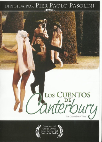 Los Cuentos De Canterbury Dvd Pasolini Película Nuevo