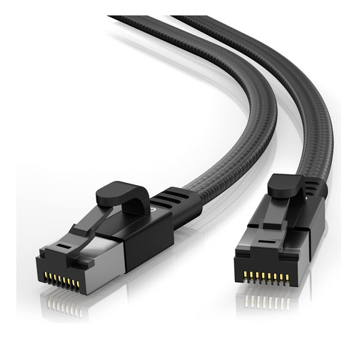 Smolink Cable Ethernet Plano Cat 8 De 6 Pies, Cable De Conex