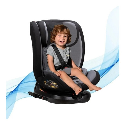 Imagen 3 de 4 de Butaca Bebe Isofix Reclinable 0/36 Kg Gira 360 Mega Baby