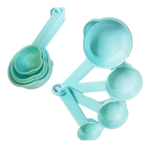 Set Juego De 4 Tazas Medidoras Repostería Cocina