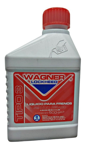 Liquido Frenos Wagner Lockheed Tipo 3 500cm3