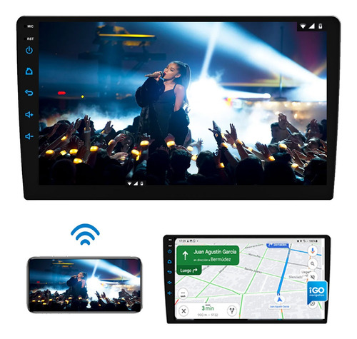 Estereo Pantalla 9 Multimedia Android Gps Car Play Wifi Cjf