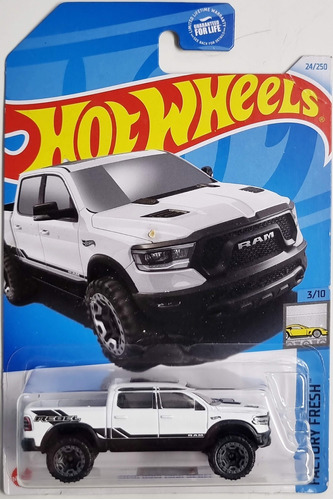 Hot Wheels 2020 Ram 1500 Rebel Pickup Factory Fresh 24/250