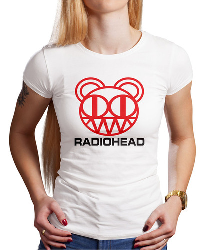 Polo Dama Radiohead (d0335 Boleto.store)