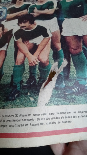 Flash 1980 C/ Recortes Lam. Sarmiento Junín Campeón Tranvía (Usado)
