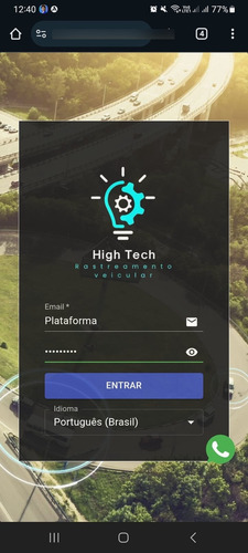 Plataforma De Rastreamento De Veículos