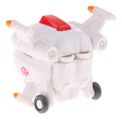Imagen 4 de 4 de Nuevas Figuras De Animación Super Wings Transforming Plane