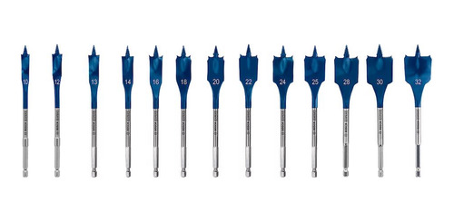 Jogo Com 13 Brocas Bosch Expert Sel Fcut Speed 10-32mmx152mm