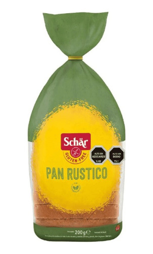 Schar Pan Rustico Sin Gluten 200 G