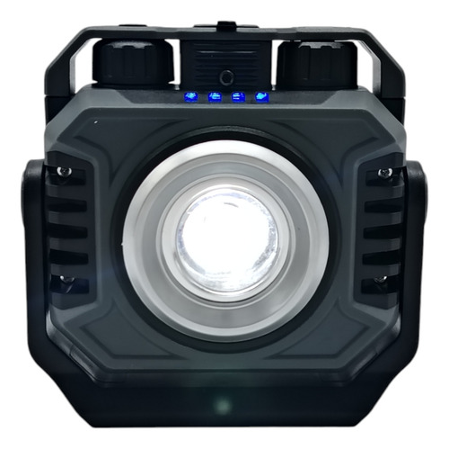 Lámpara Led Cob De Trabajo Recargable Portátil Para Exterior