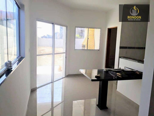 Casa Com 2 Dormitórios À Venda, 80 M² Por R$ 265.000 - Cibratel Ii - Itanhaém/sp - Ca1188