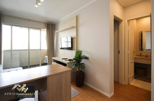 Imagem 12 de 30 de Flat Com 1 Dormitório Para Alugar, 32 M² Por R$ 3.850,00/mês - Moema - São Paulo/sp - Fl0018