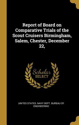 Libro Report Of Board On Comparative Trials Of The Scout ...