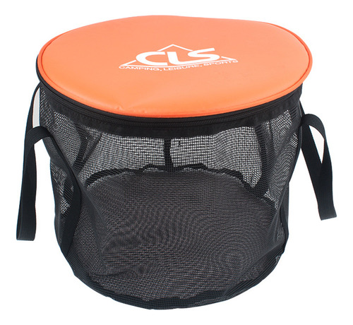 Cubo Plegable 4 En 1 De 30 Litros, Portátil, Compacto, Plega