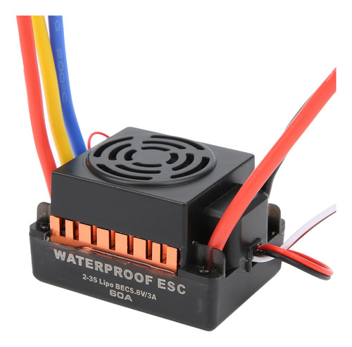 Accesorio De Controlador De Velocidad Electrónico Esc Rc 60a