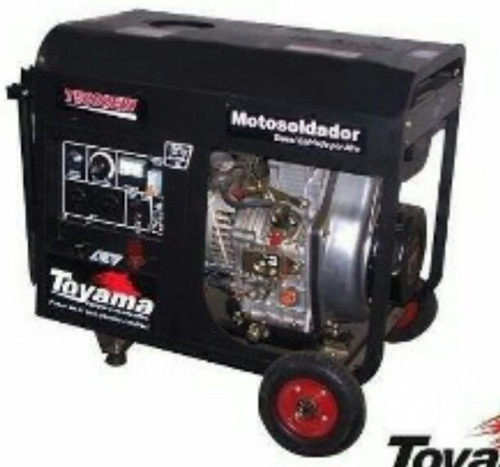 Motosoldador Diesel Marca Toyama Motor 10 Hp 160amp 