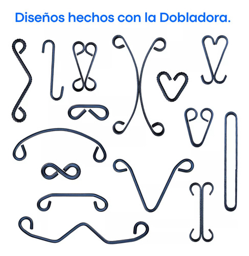 Dobladora De Fierro Herramienta Ideal Para Fabricar Adornos