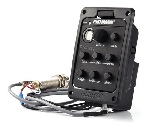 Preamplificador Ecualizador Micrófono Fishman 201 Guitarra