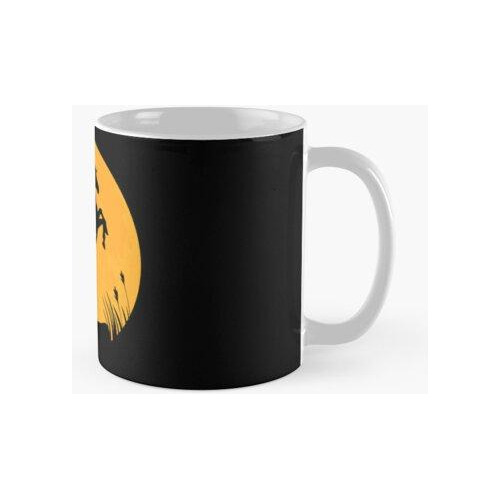 Taza Caballo Amante De Los Animales Silueta En Regalo De Lun