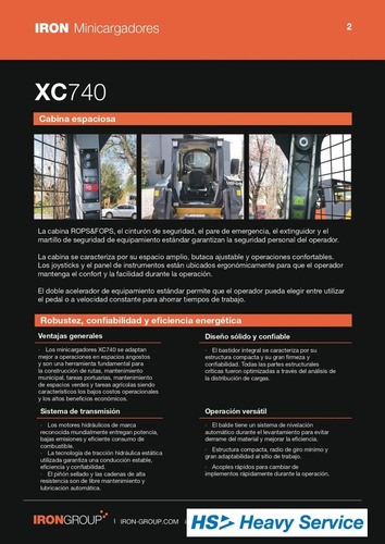 Venta De Minicargador Iron Xc740 By Xcmg, Nuevo