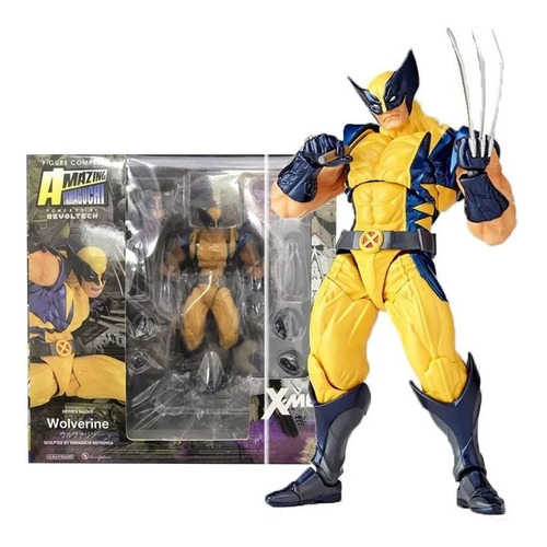 Figura Articulada Wolverine, Logan, X-man, Revoltech, Chile