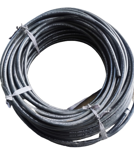Cable Iusa De 1/0 600v A 75° Color Negro 55 Metros   