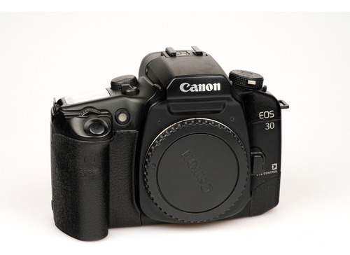 Cámara Analógica Canon Eos 30 / Elan 7e Cuerpo - Rollo 35mm Negro (Usado)