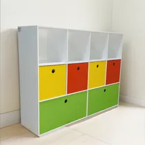 Comprar Mueble Con 4 Cajones Simples Y 2 Cajones Dobles De Apoyo Paleta De Colores