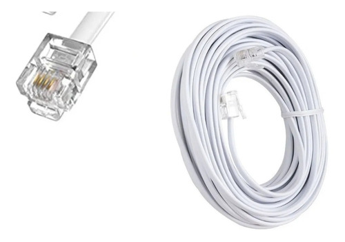 Cable De Teléfono Cantv Adsl2 25 Metros 