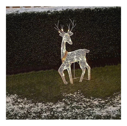 Mc Arte Decoración Navideña Con Ciervos Y Alces, Decoración