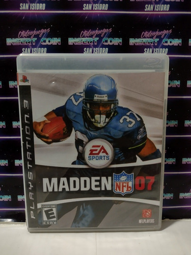 Madden Nfl 07 Play Station 3 Ps3 Juego 